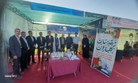 بازدید مسئولین استانی از غرفه دستاوردهای پژوهشی و فناوری دانشگاه علوم پزشکی شهرکرد 